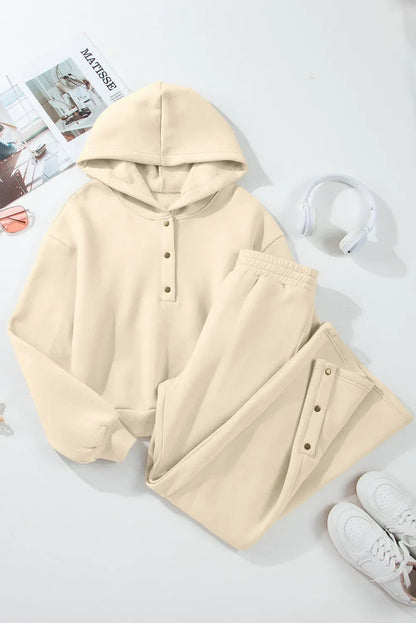 Livia – Stylish Two-Piece Lounge Set with Hoodie & Joggers