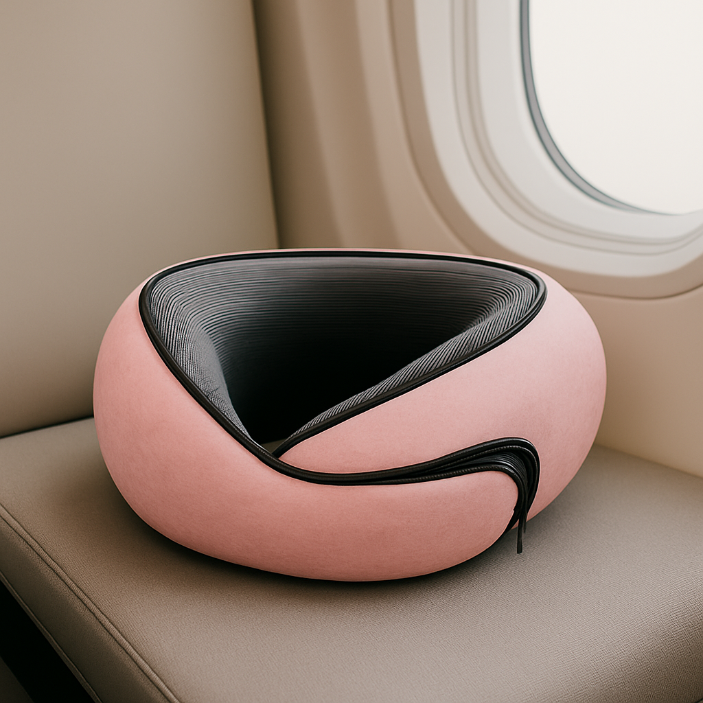 TravelEase™ Ergonomic Neck Pillow