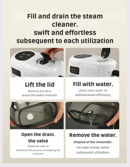 AussieSteam Pro 105 – High-Temp Multi-Surface Steam Cleaner