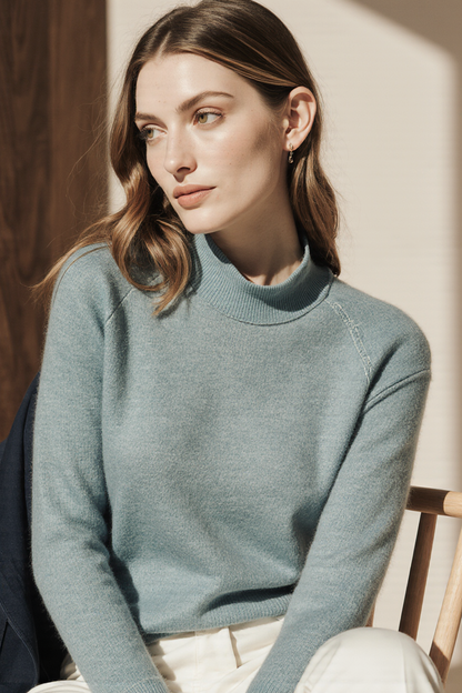 Isabella – Elegant Knit Turtleneck for Winter Warmth & Style
