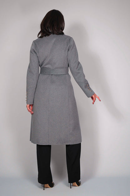 Women’s Wool-Blend Coat – Tailored Fit, Soft Texture, Elegant Fall Style
