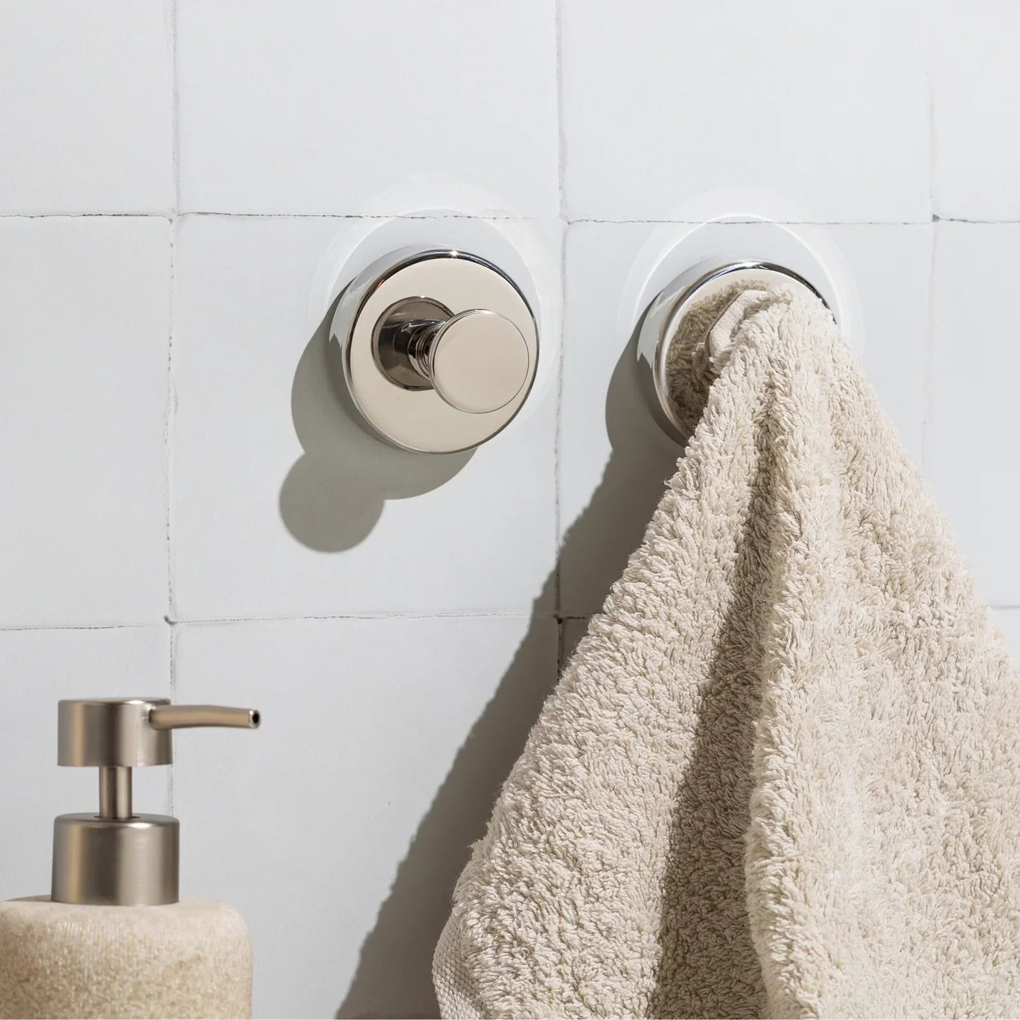StickHold™ Adhesive Wall Hook – No Drill Bathroom & Kitchen Hook